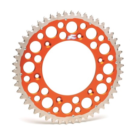 RENTHAL Twinring Aluminium Ultra-Light Self-Cleaning Hard Anodized ...