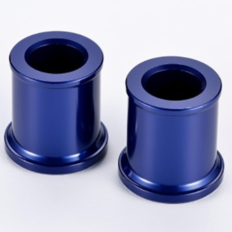 Casquillos de rueda delantera V PARTS Yamaha azul