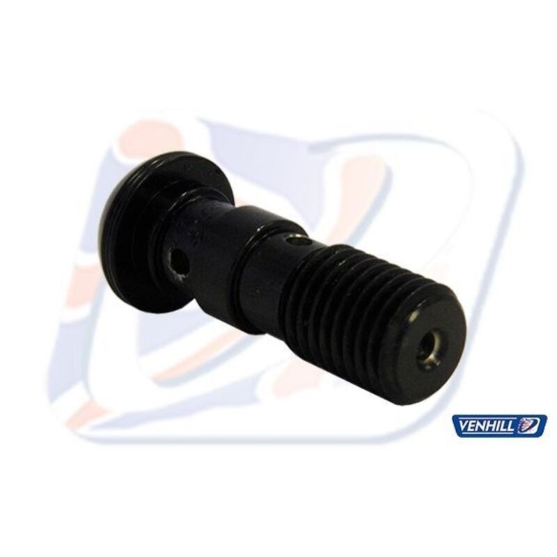Tornillo doble alomado M10x1.25 Venhill negro