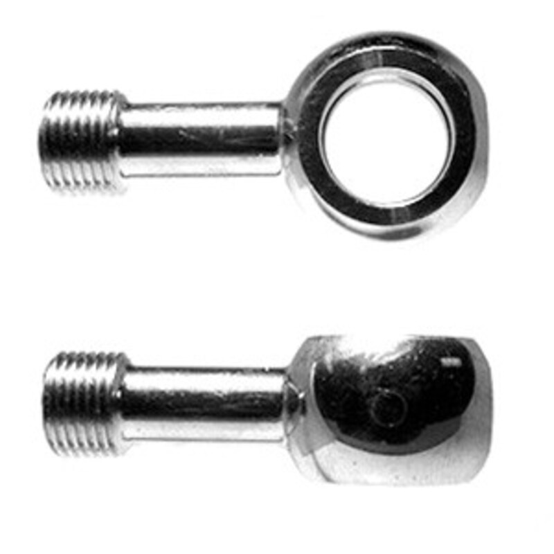 Banjo recto 7/16¨ Harley acero