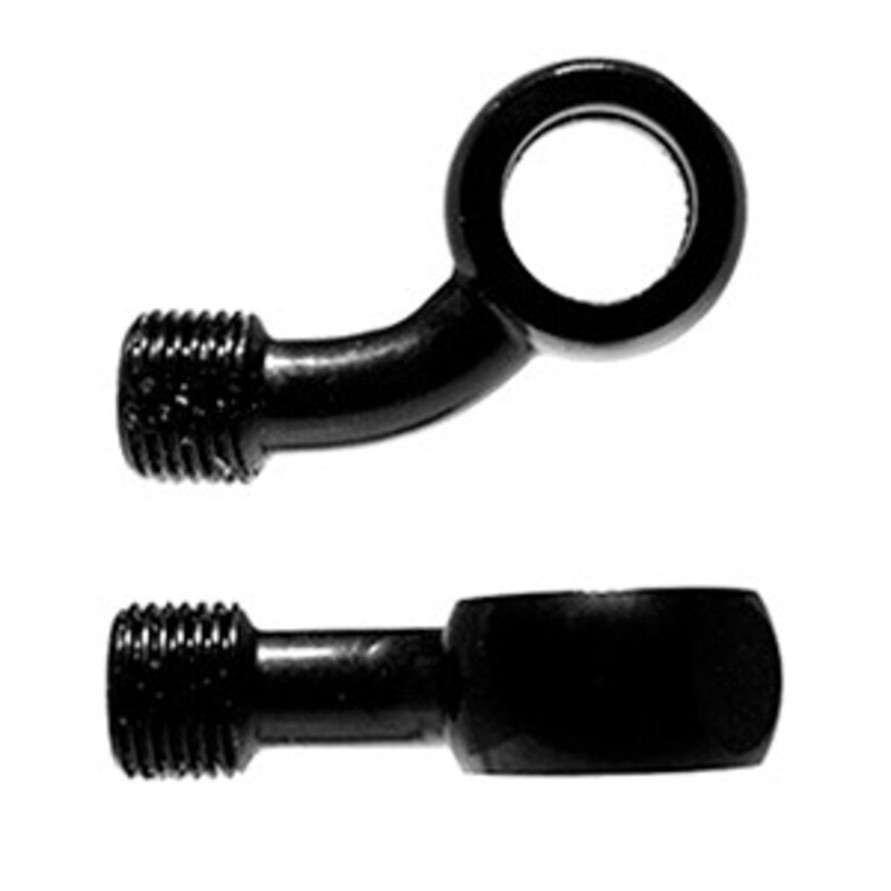 Banjo 45° lateral M10 Venhill negro