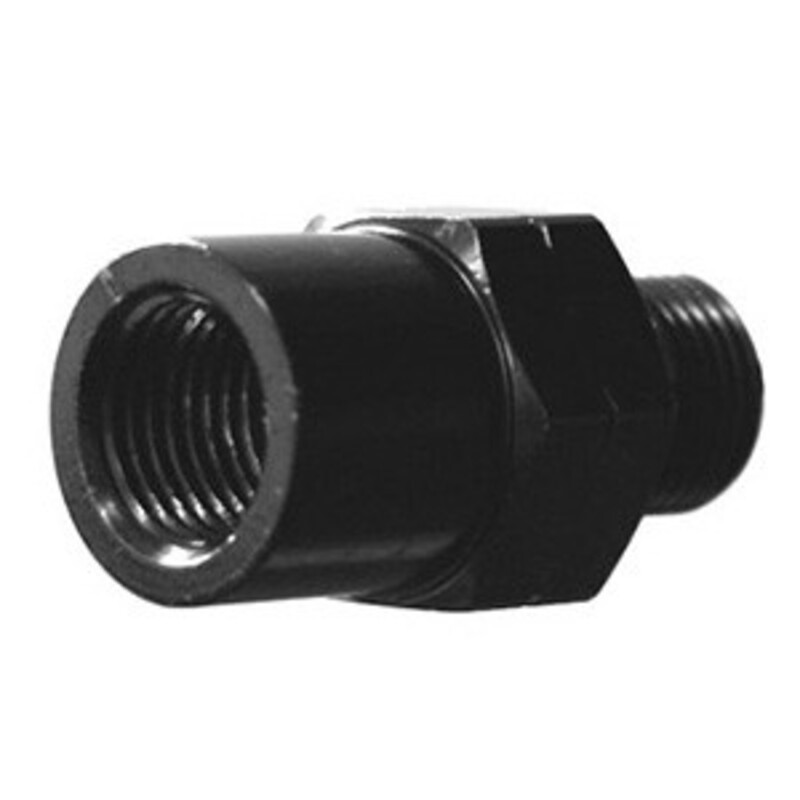 Adaptador hembra M10x1.25 negro