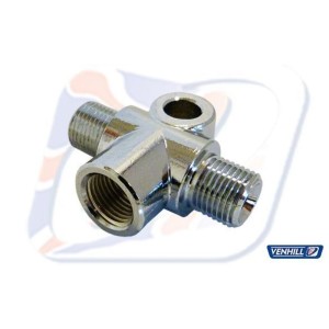 Conector T hembra M10x1 convexo Venhill