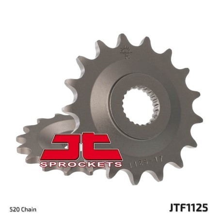 Piñón JT SPROCKETS acero estándar 1125 - Paso 520