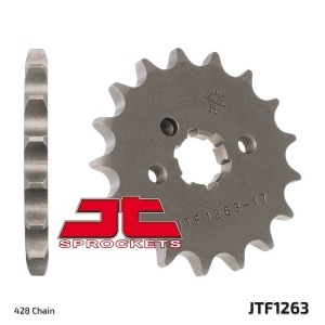 Piñón JT SPROCKETS acero estándar 1263 - Paso 428