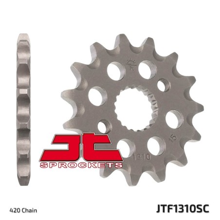 Piñón JT SPROCKETS acero autolimpiable 1310 - Paso 420