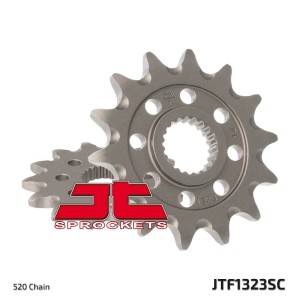 Piñón JT SPROCKETS acero autolimpiable 1323 - Paso 520