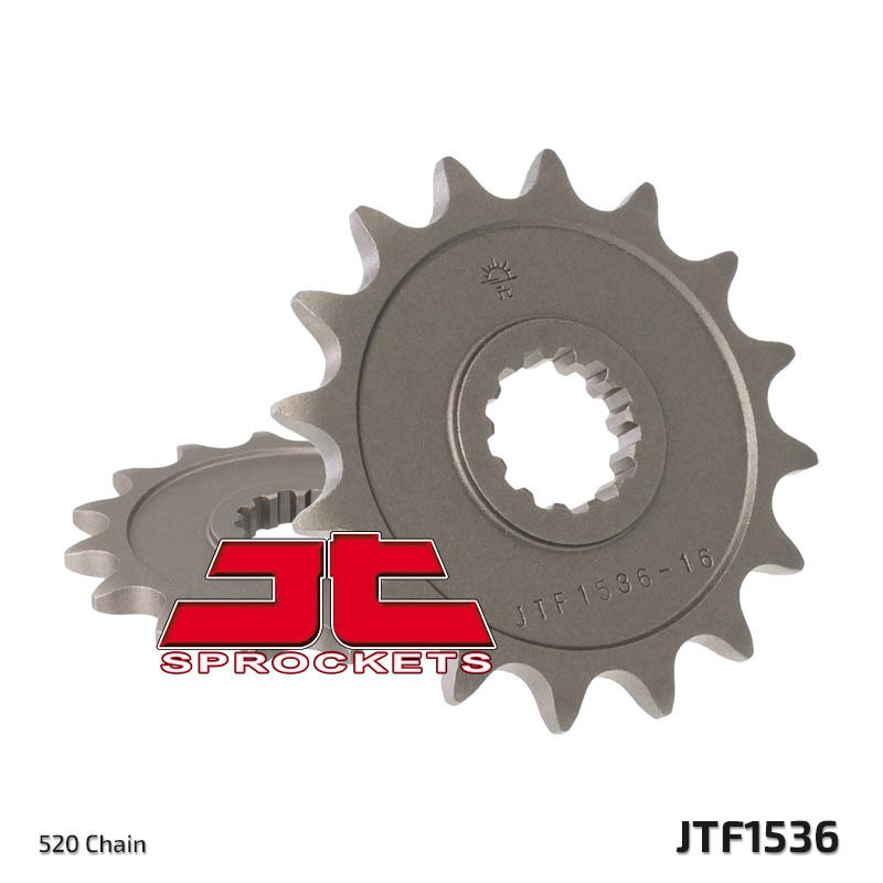 Piñón JT SPROCKETS acero estándar 1536 - Paso 520