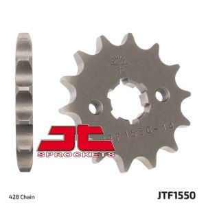 Piñón JT SPROCKETS acero estándar 1550 - Paso 428