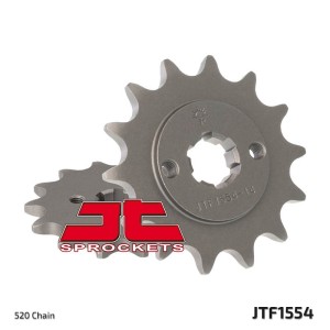Piñón JT SPROCKETS acero estándar 1554 - Paso 520