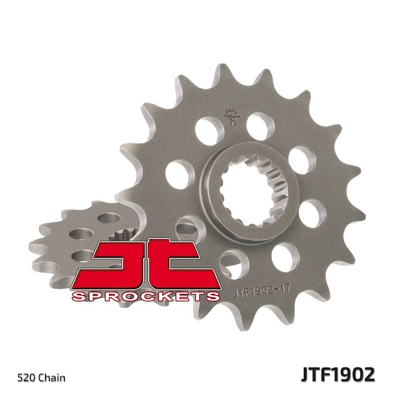 Piñón JT SPROCKETS acero estándar 1902 - Paso 520