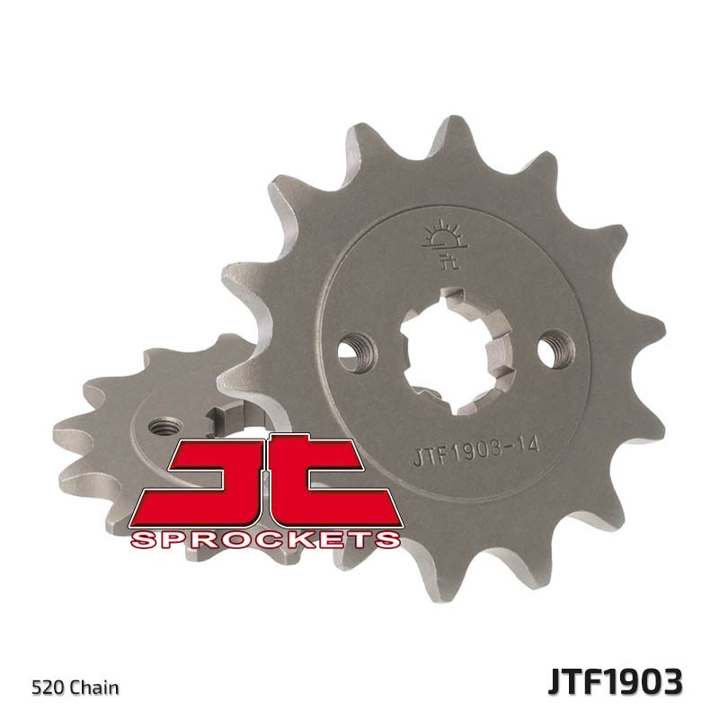 Piñón JT SPROCKETS acero estándar 1903 - Paso 520