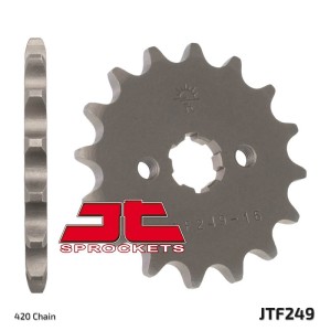 Piñón JT SPROCKETS acero estándar 249 - Paso 420