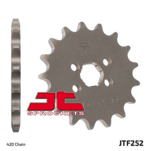 Piñón JT SPROCKETS acero estándar 252 - Paso 420