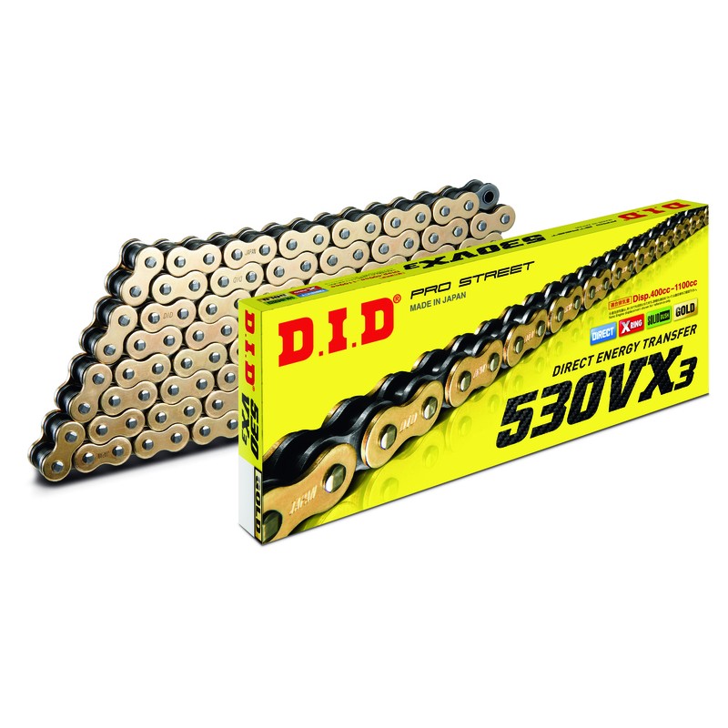Cadena D.I.D 530VX3 X-Ring - Paso 530