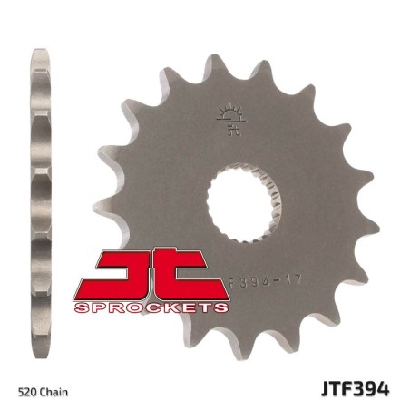 Piñón JT SPROCKETS acero estándar 394 - Paso 520