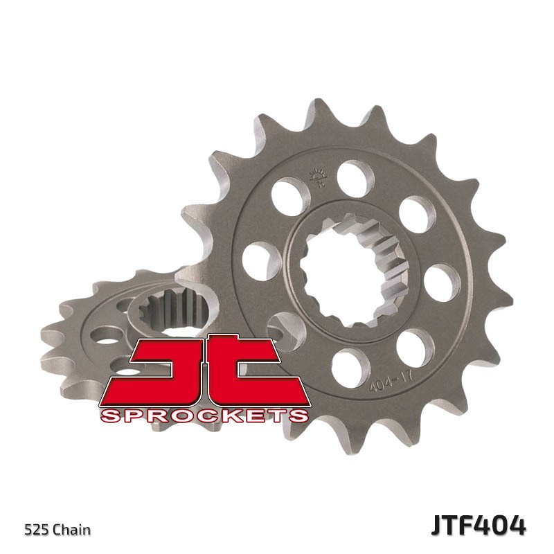 Piñón JT SPROCKETS acero estándar 404 - Paso 525