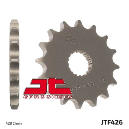 Piñón JT SPROCKETS acero estándar 426 - Paso 428
