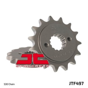 Piñón JT SPROCKETS acero estándar 497 - Paso 530