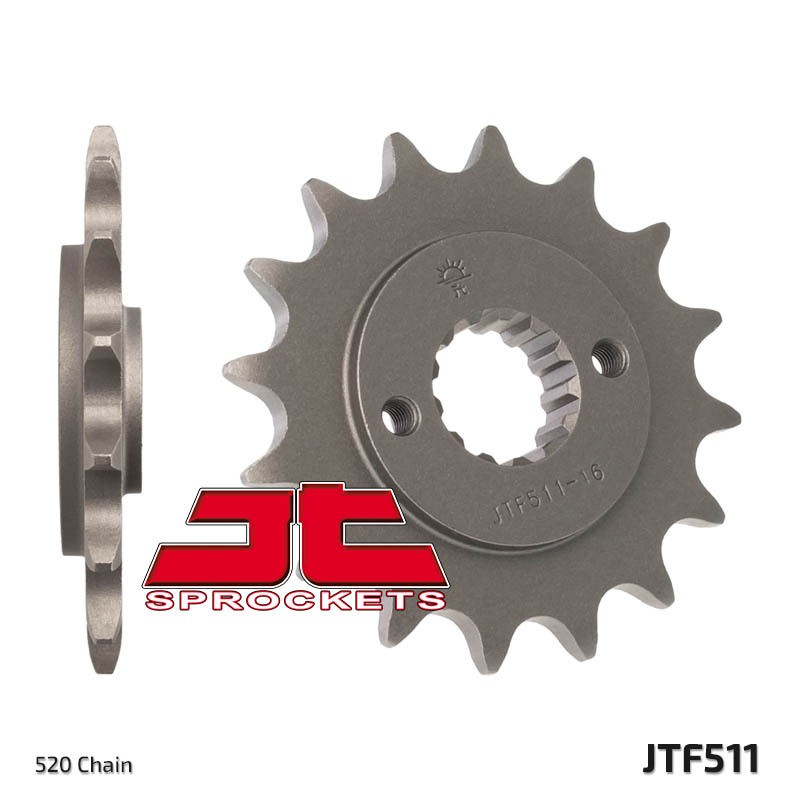 Piñón JT SPROCKETS acero estándar 511 - Paso 520