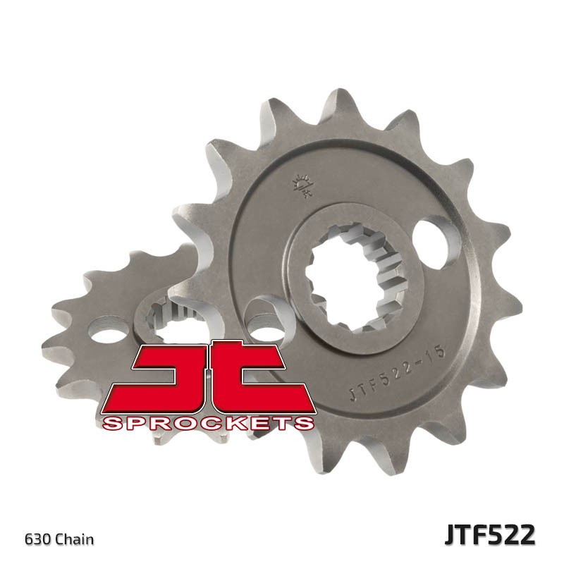 Piñón JT SPROCKETS acero estándar 522 - Paso 630