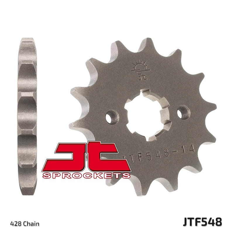 Piñón JT SPROCKETS acero estándar 548 - Paso 428