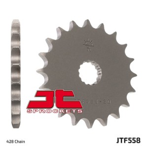 Piñón JT SPROCKETS acero estándar 558 - Paso 428