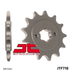 Piñón JT SPROCKETS acero estándar 718 - Paso 520