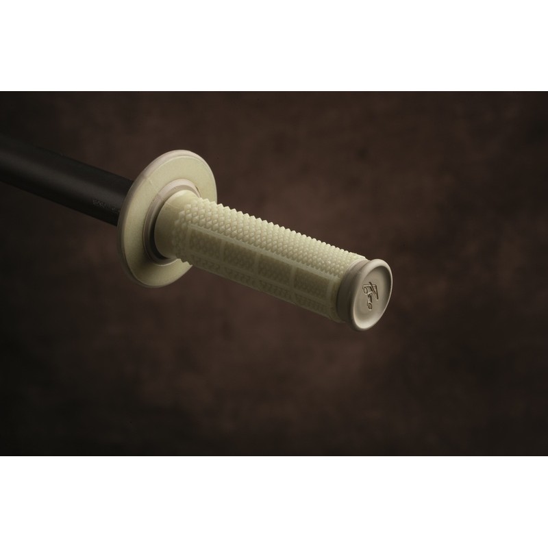 Puños Renthal Dual Kevlar MX tapered medio cuadradillo gris G166