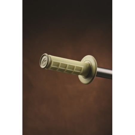 Puños RENTHAL Dual Kevlar ATV medio cuadradillo gris G171