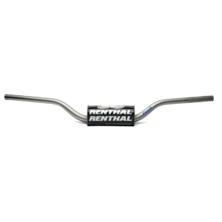 Manillar Renthal Fatbar enduro titanio con protector negro 745-01-TT