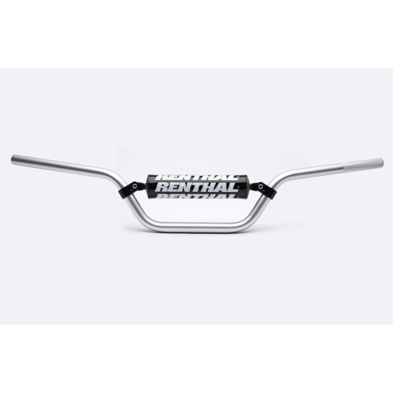 Manillar Renthal quad Raptor plata con protector negro 811-01-SI-03...