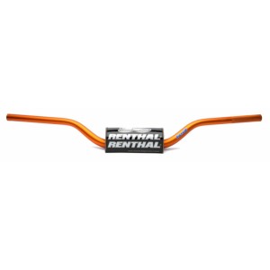 Manillar Renthal Fatbar SX85 13- naranja con protector negro 831-01-OR