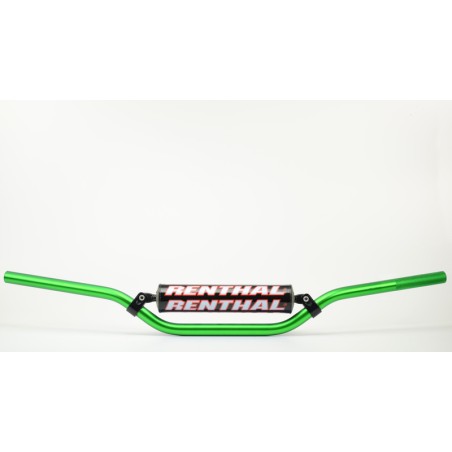 Manillar Renthal motocross Carmichel verde con protector negro 971-...