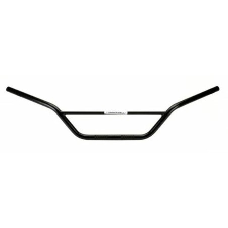 Manillar Domino ENDURO VINTAGE Acero negro Ø22 A:855/B:190/C:188/D:127