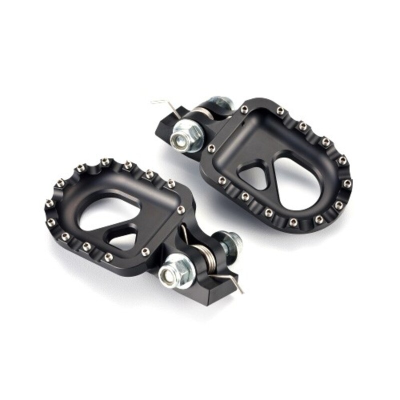 Estriberas Off Road trial negro todas las marcas