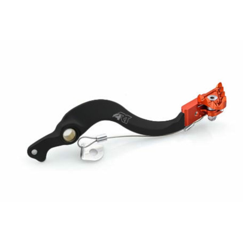 Pedal de freno Xtrem ART - negro naranja
