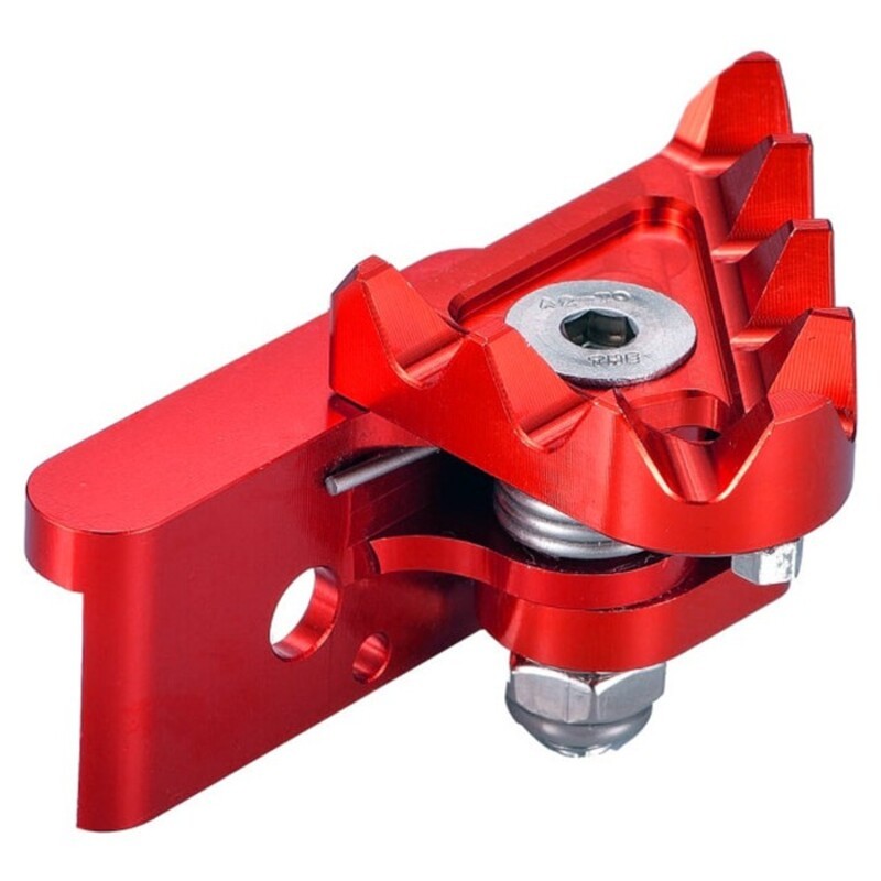 Recambio puntera pivotante pedal freno Xtrem ART - CNC rojo