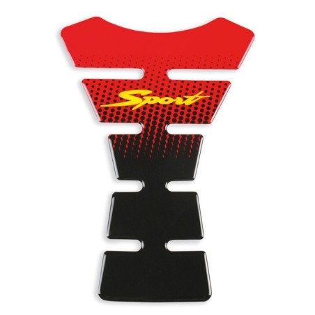 Protector deposito V PARTS Sport - Rojo