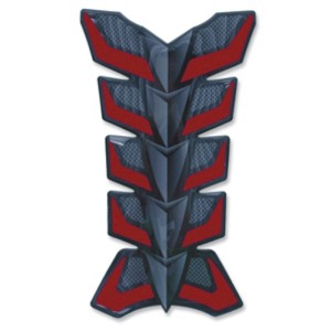 Protector de depósito carbono. Rojo