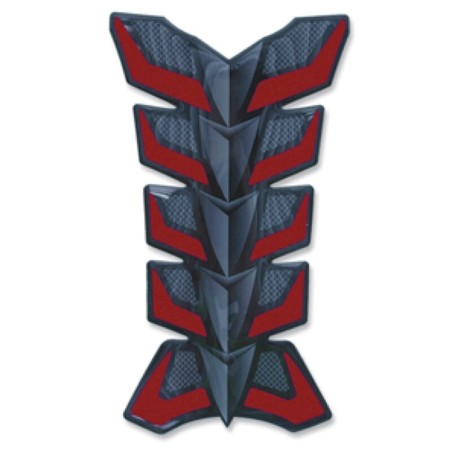 Protector de depósito carbono. Rojo