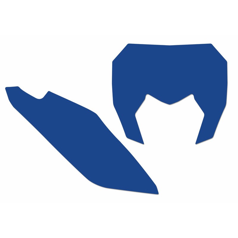 Juego adhesivos porta números BLACKBIRD azul Sherco SE / SE-F