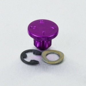 Regulador maneta 4 posiciones Pro-Bolt Aluminio violeta LDA10P
