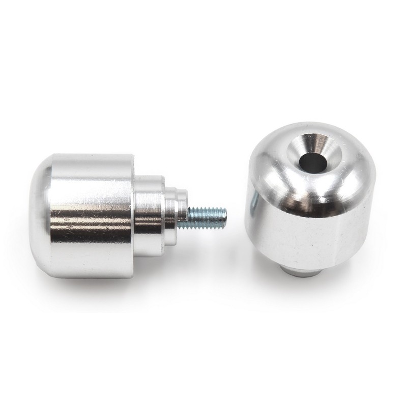 Juego contrapesos manillar V PARTS aluminio HONDA plata