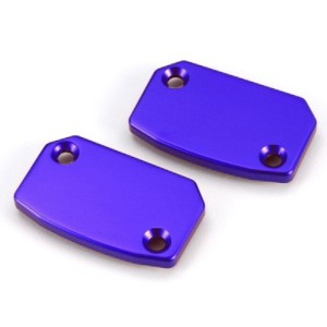 Tapa deposito bomba freno/embrague azul Brembo V PARTS