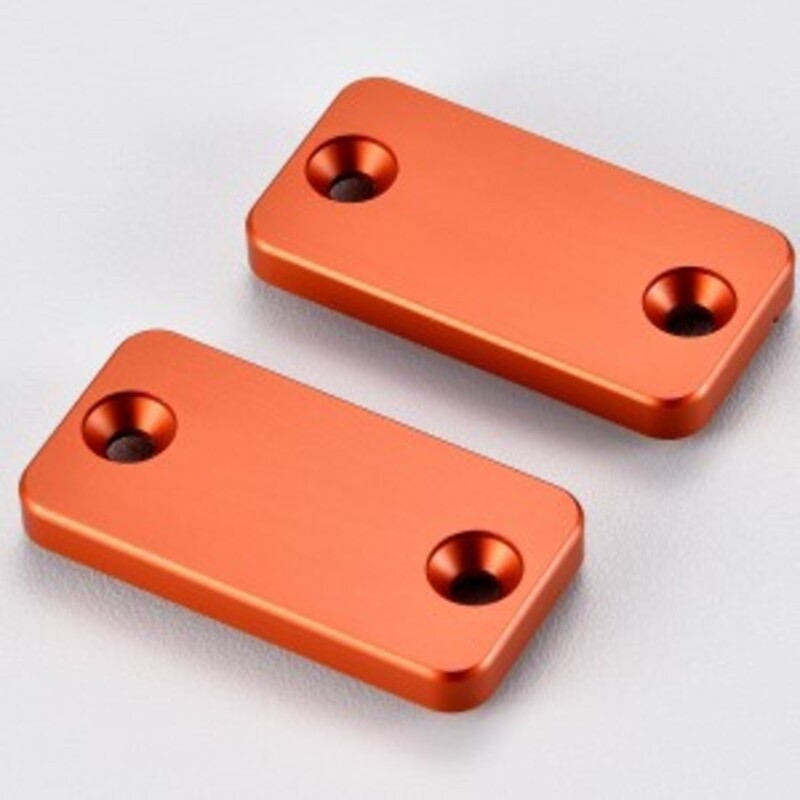 Tapa deposito bomba freno/embrague delantero naranja Magura V PARTS