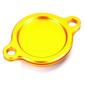 Tapa filtro de aceite amarillo Suzuki V PARTS