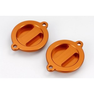 Tapa filtro de aceite naranja KTM V PARTS