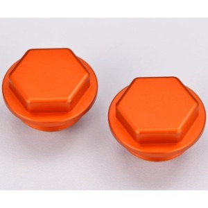Tapa deposito bomba freno trasero naranja KTM V PARTS