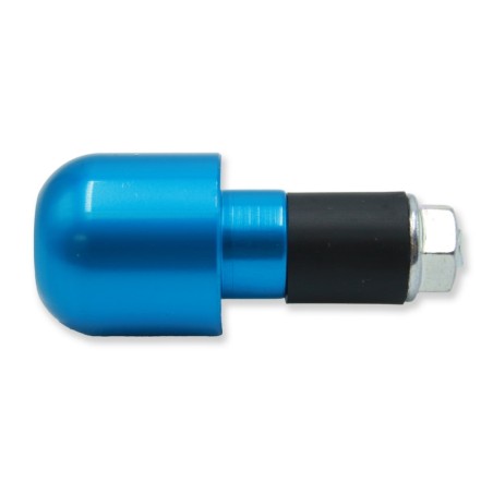 Juego contrapesos manillar V PARTS aluminio 17,5mm azul